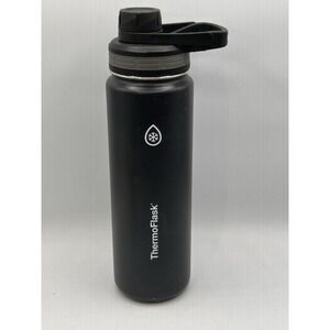 ThermoFlask 24oz Stainless Steel Insulated Water Bottles Black